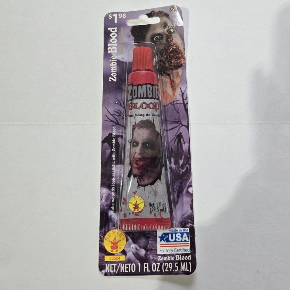 Zombie Blood Costume Makeup - NWT